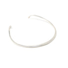 Georg Jensen Silver Choker - Mid Century Modernist Sterling Torque Necklace - Circa 1960s Era Scandinavian MCM Figural Fashion Jewelry
