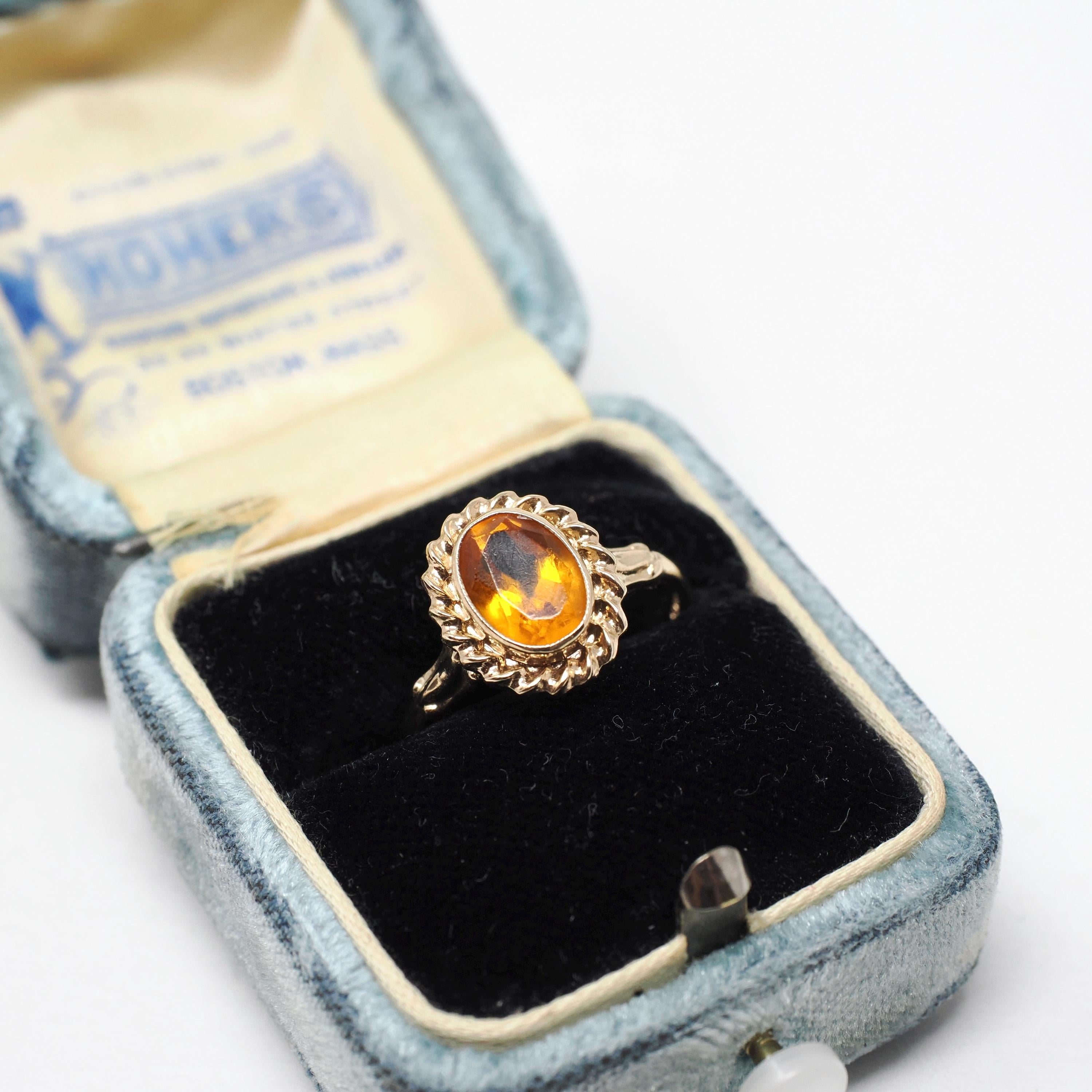 アクセサリー horizon jewelry OCT STONE RING (CITRINE) horizon jewelry OCT STONE RING (CITRINE)
