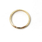 Vintage Wedding Band - Art Deco Era 14k Yellow Gold Milgrain Engraved 1.9mm Ring - Circa 1930s Size 5 3/4 Comfort Fit Fine Belais Jewelry