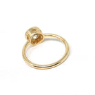 Antique 1.18 ct Old European Cut Diamond Engagement Ring - 18k Yellow Gold Bezel Set Vintage Solitaire - Modern Size 6 Fine Bridal Jewelry