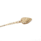 Vintage Heart Locket - Modern 14k Yellow Gold Dainty Petite Pendant Necklace Charm - Estate 1990s Era Love Photograph Keepsake Fine Jewelry