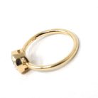 Antique 1.18 ct Old European Cut Diamond Engagement Ring - 18k Yellow Gold Bezel Set Vintage Solitaire - Modern Size 6 Fine Bridal Jewelry