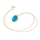 Turquoise Scarab Charm - 14k Yellow Gold Carved Bug Pendant Necklace - Egyptian Revival 1960s Era Fine Protection Statement Jewelry