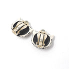 Sterling Silver Owl Earrings - Vintage Figural Repousse Detailed Non Pierced Style Clip Backs - Circa 1980s Era Bold Statement Jewelry
