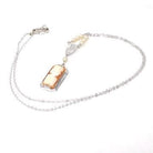 Art Deco Cameo Necklace - Vintage 10k White Gold Carved Natural Shell & Simulated Pearls - Circa 1930s Die Struck Pendant Charm Fine Jewelry