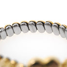Vintage Expansion Bracelet - Mid Century Gold Filled Stretch Heart Shape - Circa 1950s Era Baby Children's Dainty Fashion Accessory Jewelry
