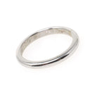 Vintage Wedding Band - Mid Century 14k White Gold 2.4 MM Domed Ring - Engraved 1957 Size 6 Unadorned Stacking Byard F Brogan Fine Jewelry