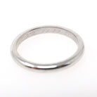 Vintage Wedding Band - Mid Century 14k White Gold 2.4 MM Domed Ring - Engraved 1957 Size 6 Unadorned Stacking Byard F Brogan Fine Jewelry