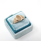 Antique "WKA" Signet Ring - Art Deco Era 10k Yellow Gold Engraved Initial Letters Unisex - Stamped 1923 Size 6 Floral Flower Fine Jewelry
