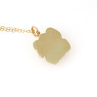 Three Wise Monkeys Charm - Vintage 14k Yellow Gold See Hear Speak No Evil Pendant Necklace - Bold Gold Estate 1980s Figural Animal Jewelry