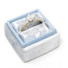 Antique Engagement Ring - 18k Yellow Gold Platinum Crown .95 CT Old European Cut Diamond Solitaire - Size 6 3/4 Tiffany & Co Fine Jewelry