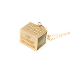 Mad Money Charm - Mid Century 14k Yellow Gold Pendant Statement Necklace - Vintage Circa 1950s Era Real Dollar Bill Fine Keepsake Jewelry
