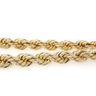 Vintage Twisted Chain - Modernist Era Gold Filled Unisex Versatile 30 Inch Necklace - Circa 1970s Era Spring Ring Clasp Layering Jewelry