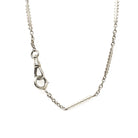 Pocket Watch Chain - Art Deco 14k White Gold Dog Clip Spring Ring - Antique Circa 1920s Era Accessory Bracelet Fine Versatile Unisex Jewelry