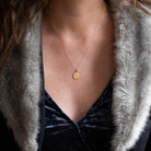 Victorian Love Token - Antique 22k Yellow Gold Charm Coin Pendant - Vintage Circa 1890s Era Engraved "ESB" Liberty Head Fine Jewelry