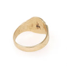 Vintage "Dickie" Signet Ring - Mid Century 10k Yellow Gold Engraved Name Shield - Circa 1960s Era Size 6 1/2 Fine Pinky Statement Jewelry