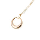 Antique Pearl Charm - Edwardian Era 14k Yellow Gold Cultured Seed Pearl Crescent Shape Pendant - Circa 1910s Era Fine Minimalist Jewelry