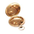 Antique "Leda & Swan" Locket - Edwardian 14k Yellow Gold Keepsake Pendant Charm Pocket Watch Case - Vintage Circa 1900 Greek Myths Jewelry
