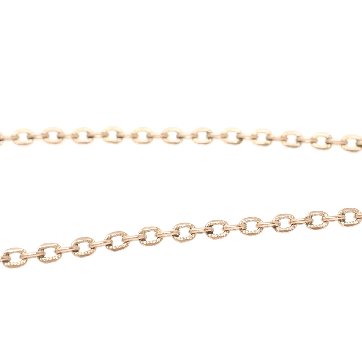 Antique Lorgnette Chain - Edwardian Gold Filled Stationed Dog Clip Cable Link Doubled Necklace - Circa 1910s Era Fashion Accessory Jewelry