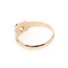 Antique Diamond Ring - Edwardian 14k Yellow Gold .15 CT Old Mine Cut Belcher Engagement Solitaire - Circa 1910s Size 6.75 Fine Jewelry