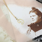 Letter "D" Charm - Contemporary 14k Yellow Gold Single Cursive Initial Necklace Pendant - Circa 1990s Era Petite Dainty Fine Name Jewelry