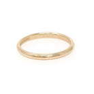 Artcarved Wedding Band - Mid Century 14k Yellow Gold 2.4MM Milgrain Eternity Design Ring - Dated 1953 Size 7.75 Bridal Stacking Fine Jewelry
