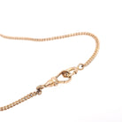 Antique Curb Chain - Edwardian Gold Filled 14.5 Inch Choker Necklace - Circa 1910s Era Spring Ring Clasp Stationary Dog Clip Watch Jewelry