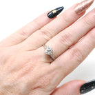 Vintage Engagement Ring - Art Deco Platinum Natural Old European Diamond 1.16 CTW Basket Solitaire - Antique 1920s Size 5 3/4 Fine Jewelry