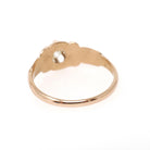 Victorian Diamond Ring - Antique 10k Rosy Gold .29 CT Natural Old Mine Cut Solitaire - Circa 1890s Era Size 7 Fine April Engagement Jewelry