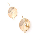 Art Deco Earrings - Vintage 14k Yellow Gold Cufflink Conversion Old European Cut .30 CTW Diamonds - Circa 1930s Era Statement Fine Jewelry