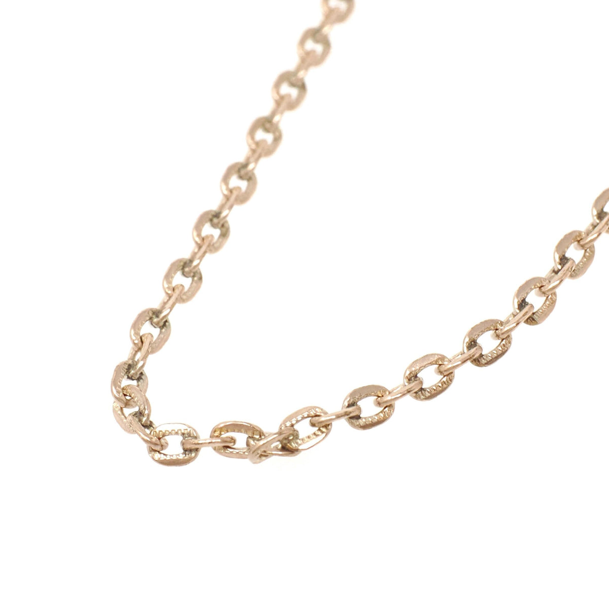 Antique Lorgnette Chain - Edwardian Gold Filled Stationed Dog Clip Cable Link Doubled Necklace - Circa 1910s Era Fashion Accessory Jewelry