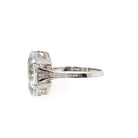 Vintage Aquamarine Ring - Art Deco 14k White Gold Light Blue Marquise Gem Engagement - Circa 1930s Era Size 7 March Birthstone Fine Jewelry