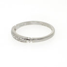 Vintage Diamond Band - Art Deco Platinum .20 CTW Bead Set Wedding Ring - Dated 5-31-1935 Era Size 6 Stacking Fine Bridal Jewelry