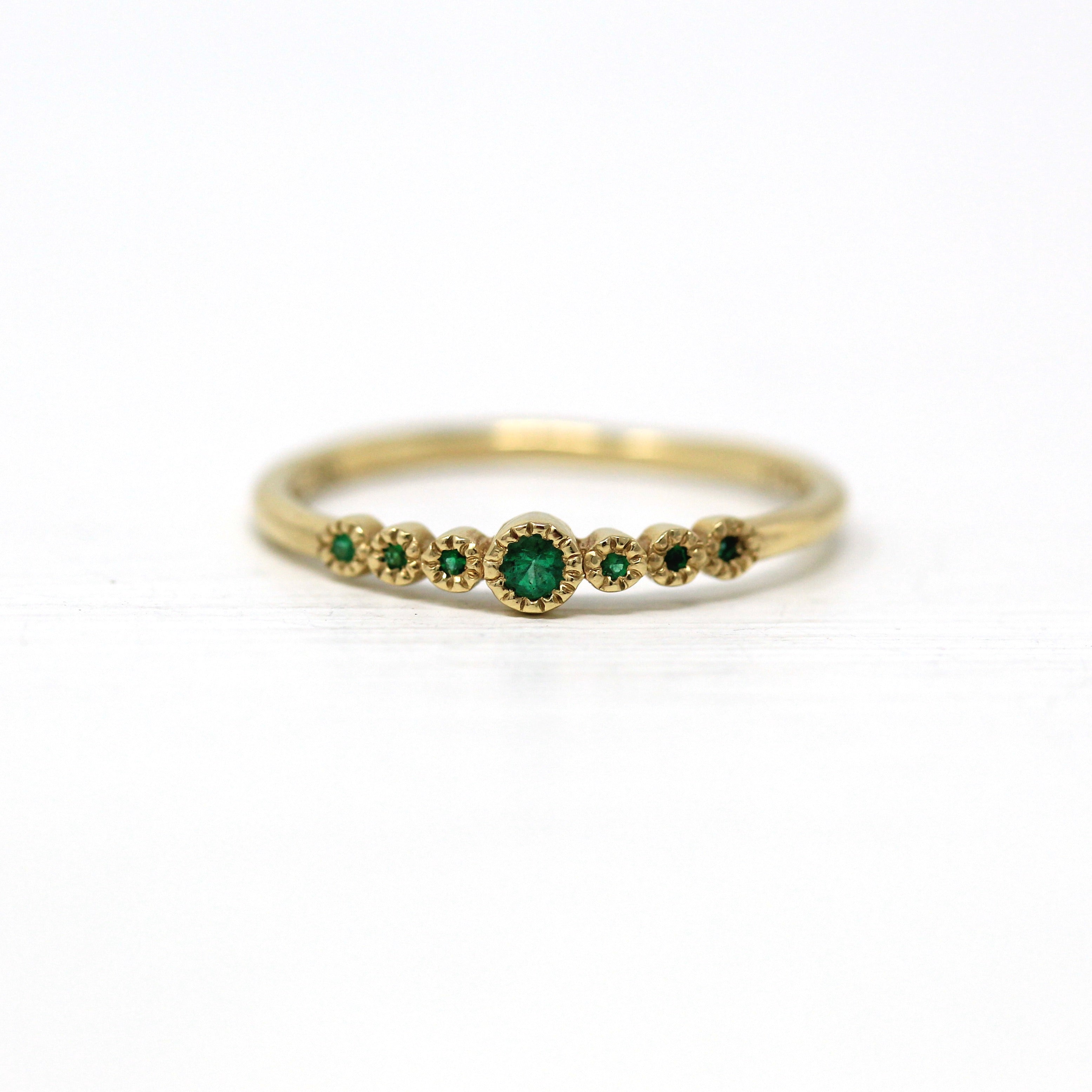 Custom Men's Emerald Ring | Exquisite Jewelry for Every Occasion | FWCJ