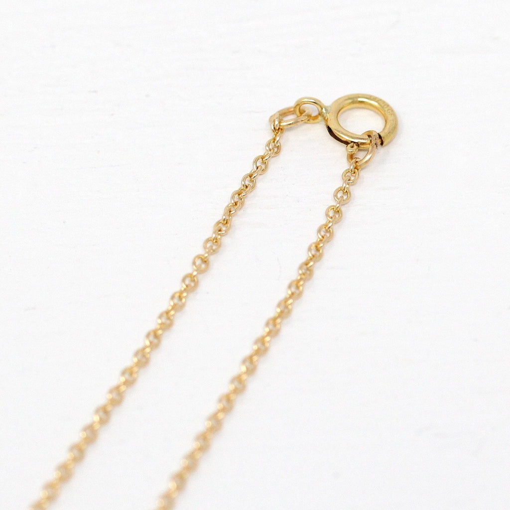 Gold Filled Chain - 20 Inch 14/20 GF Necklace - 1.3 mm Dainty Cable Neck Chain with Spring Ring - Bright Finish, Wholesale Jewelry Supply